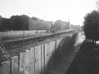 Bild von der Berliner Mauer